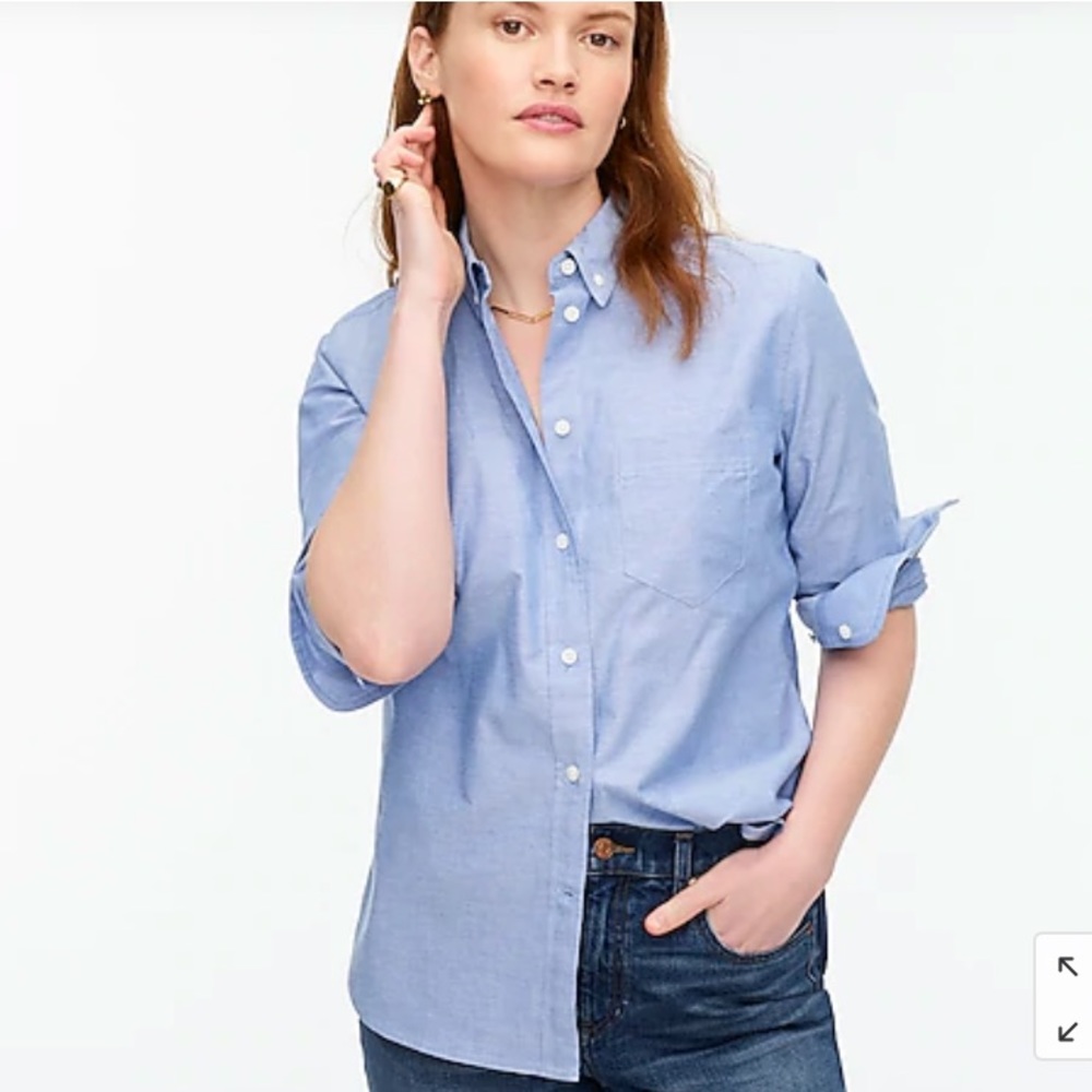 J. Crew Classic-fit oxford cotton shirt